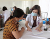 Bệnh viện Ung Bướu tỉnh Bắc Giang tổ chức khám sàng lọc ung thư cho người dân tại xã Dĩnh Trì, Thành phố Bắc Giang, tỉnh Bắc Giang.