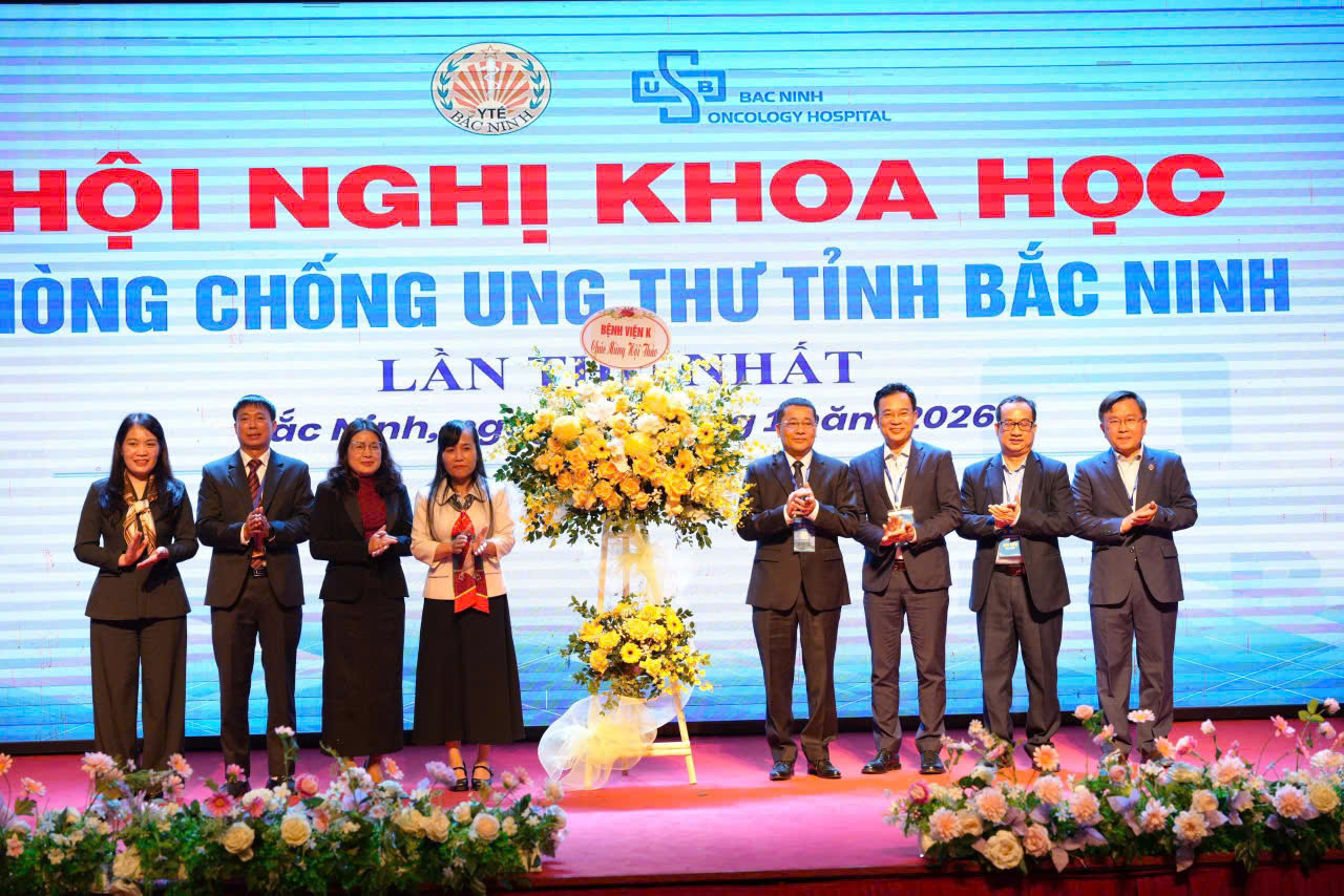 BỆNH VIỆN UNG BƯỚU BẮC NINH TỔ CHỨC HỘI NGHỊ PHÒNG CHỐNG UNG THƯ TỈNH BẮC NINH LẦN THỨ NHẤT
