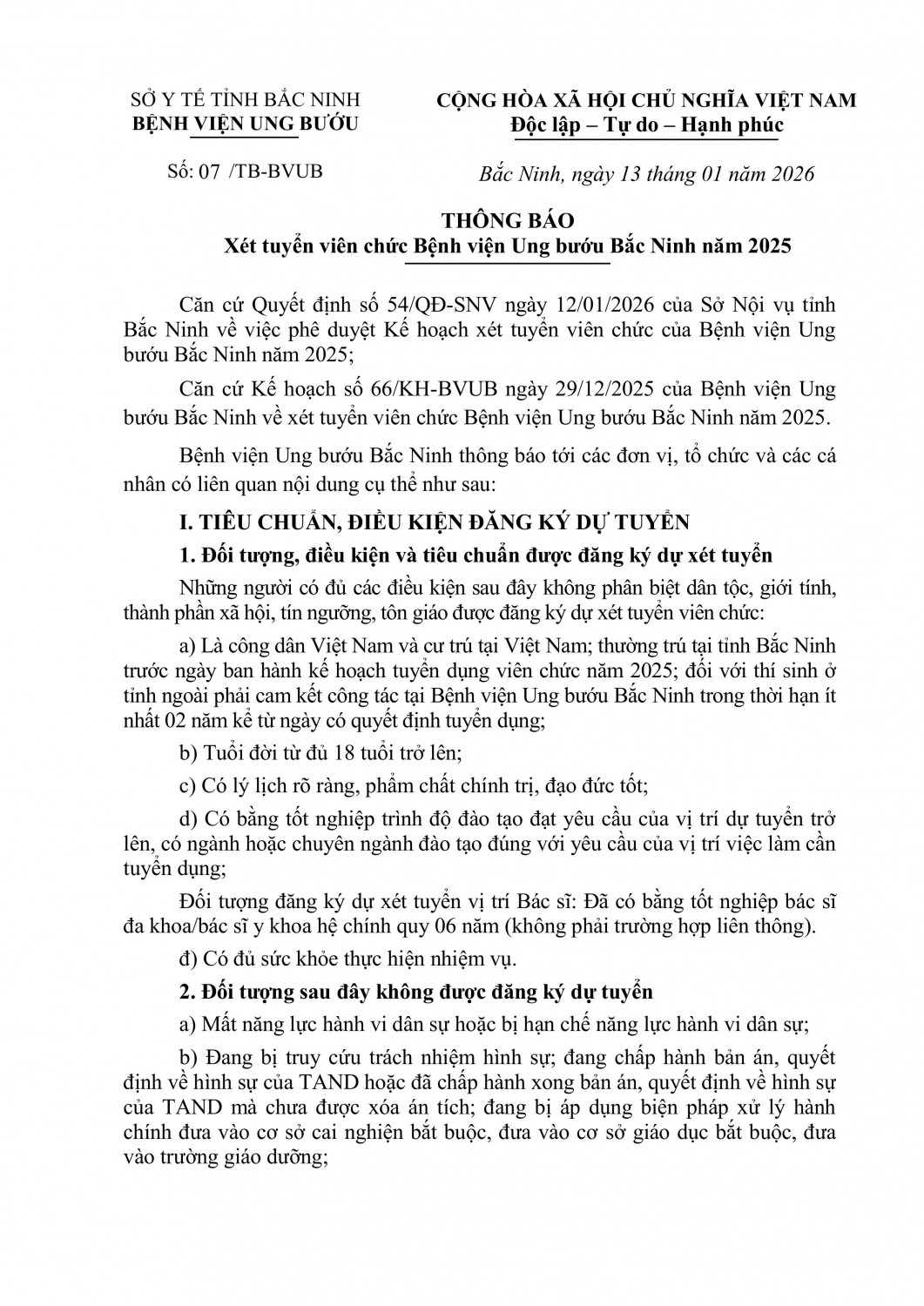 TB (Số 07) BVUB TDVC 2025 hình ảnh 0