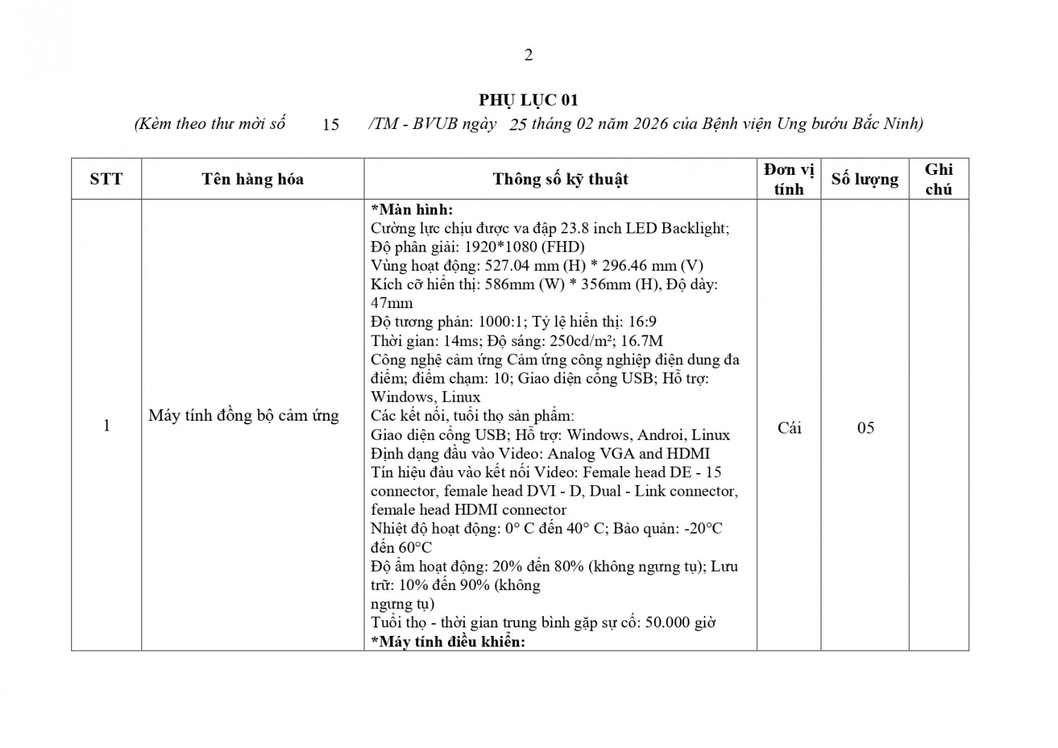 thư mời báo giá máy tính page 0002