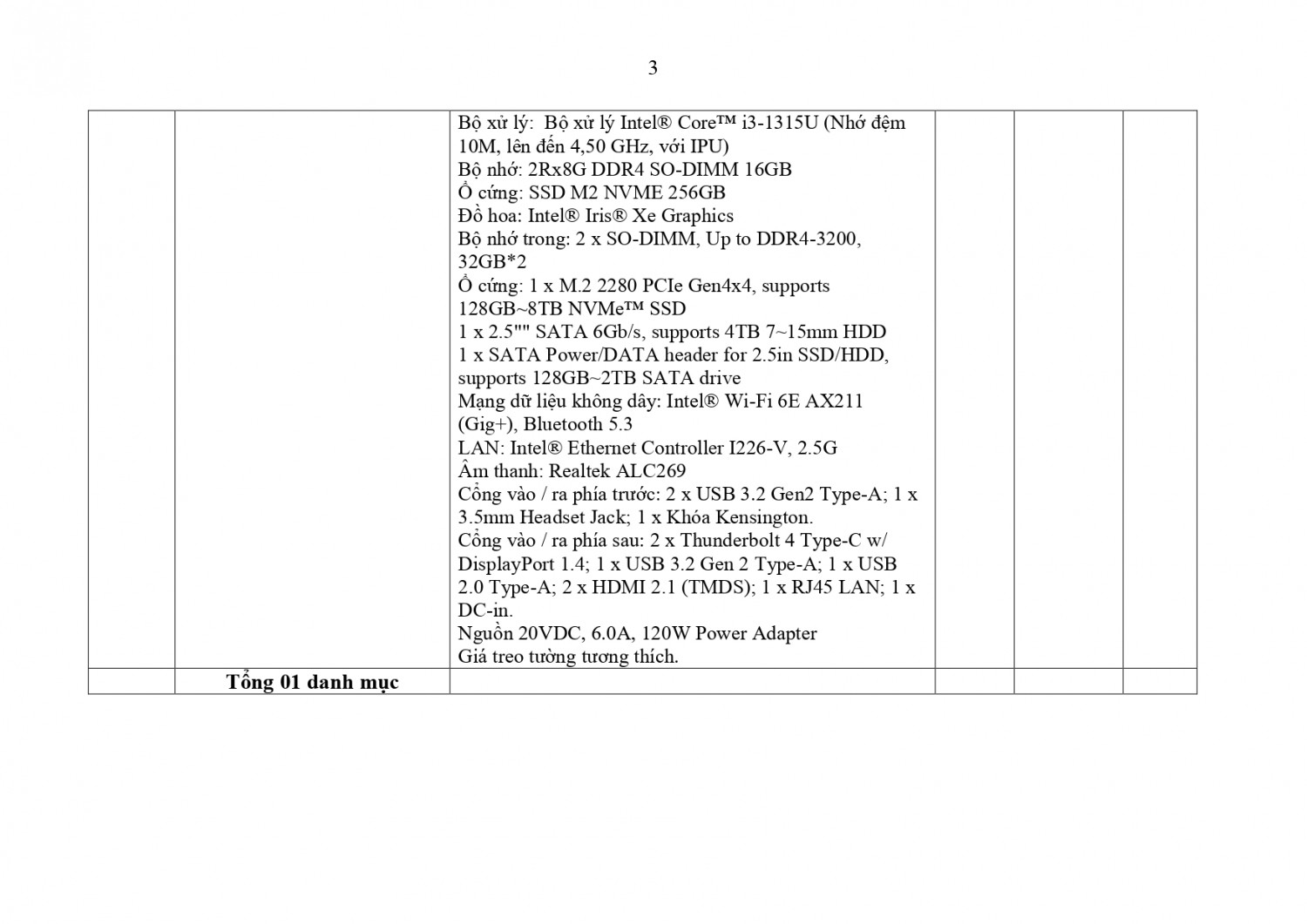 thư mời báo giá máy tính page 0003