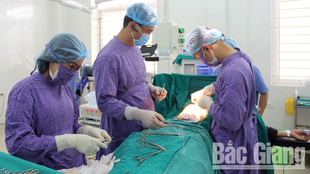 Bệnh viện Ung bướu Bắc Giang phẫu thật cắt ung thư dạ dày