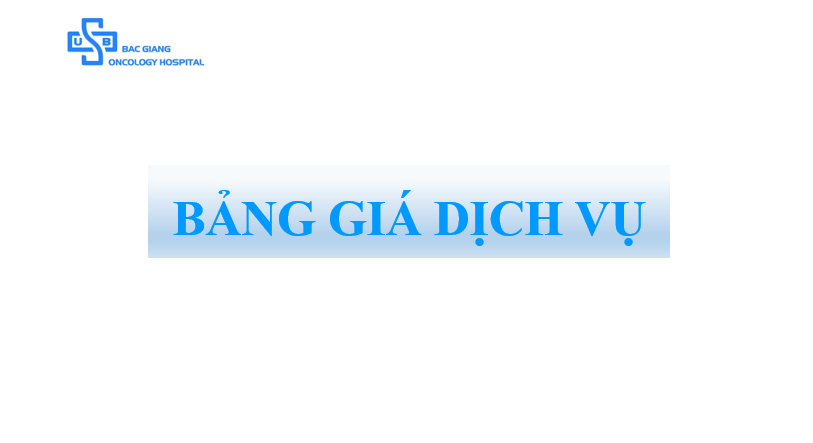 Công khai danh mục giá dịch vụ khám, chữa bệnh